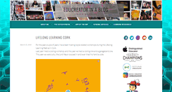 Desktop Screenshot of educreatorinablog.com